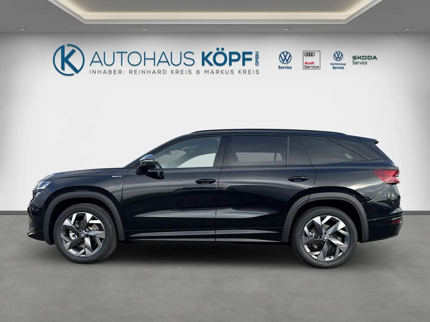 Skoda Kodiaq 2.0 TSI 4x4 Sportline Standheizung AHK_Pano Schwarz - 2