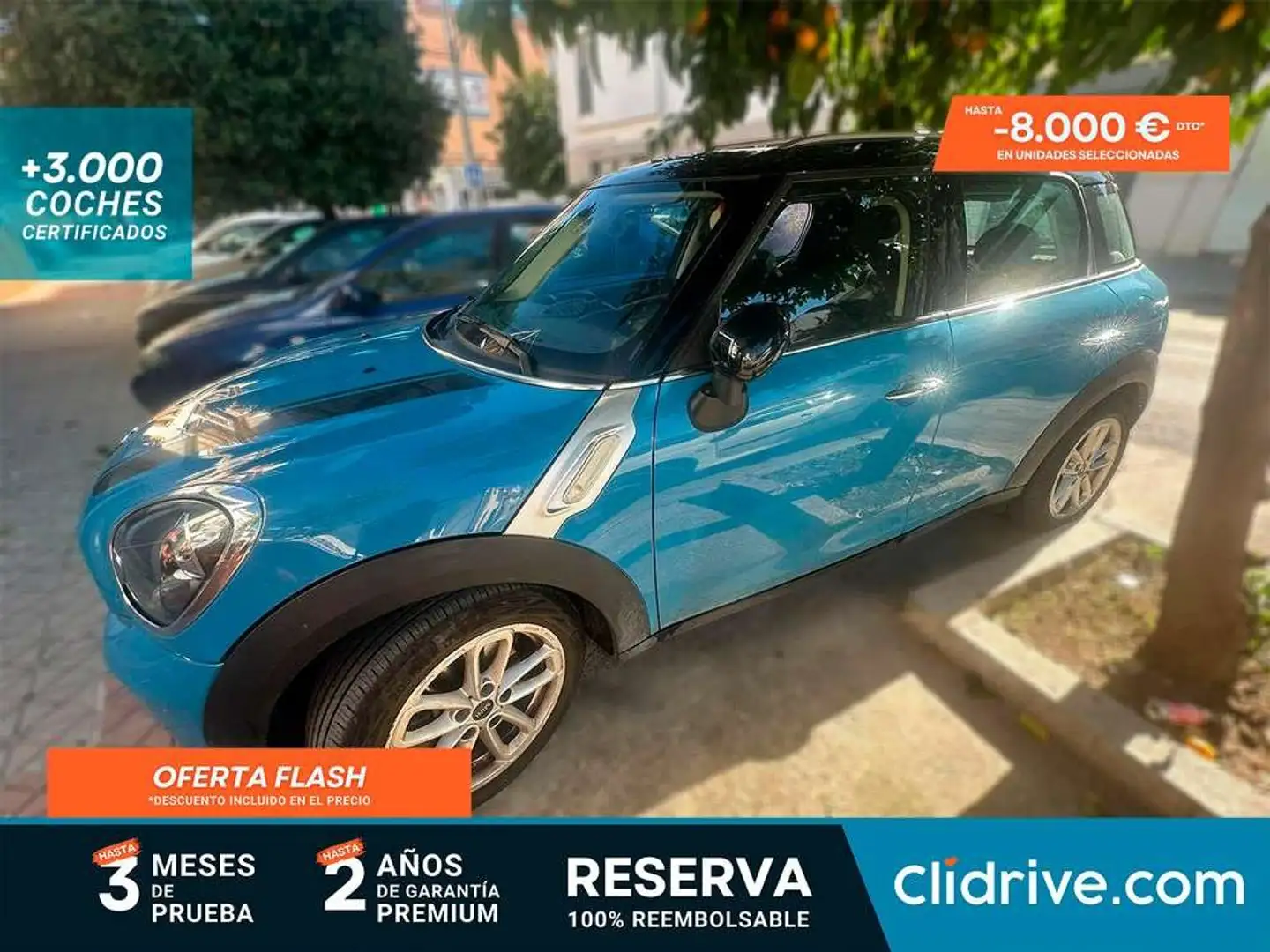 MINI Cooper Countryman D AUT. Bleu - 1