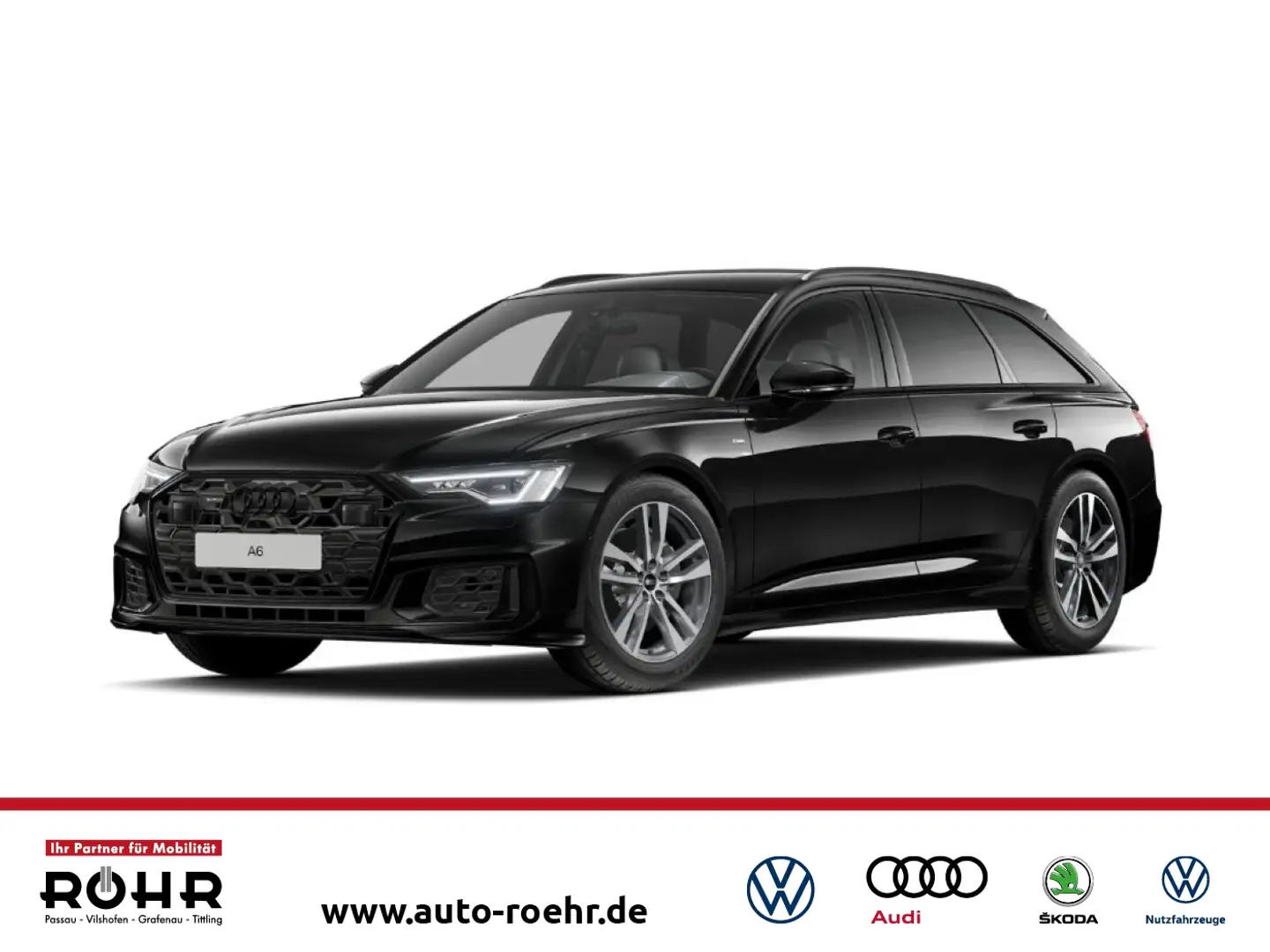 Audi A6 Avant S line (SHZ.PDC.AHK.Matrix-LED.NAVI.GRA) 50 Schwarz - 1