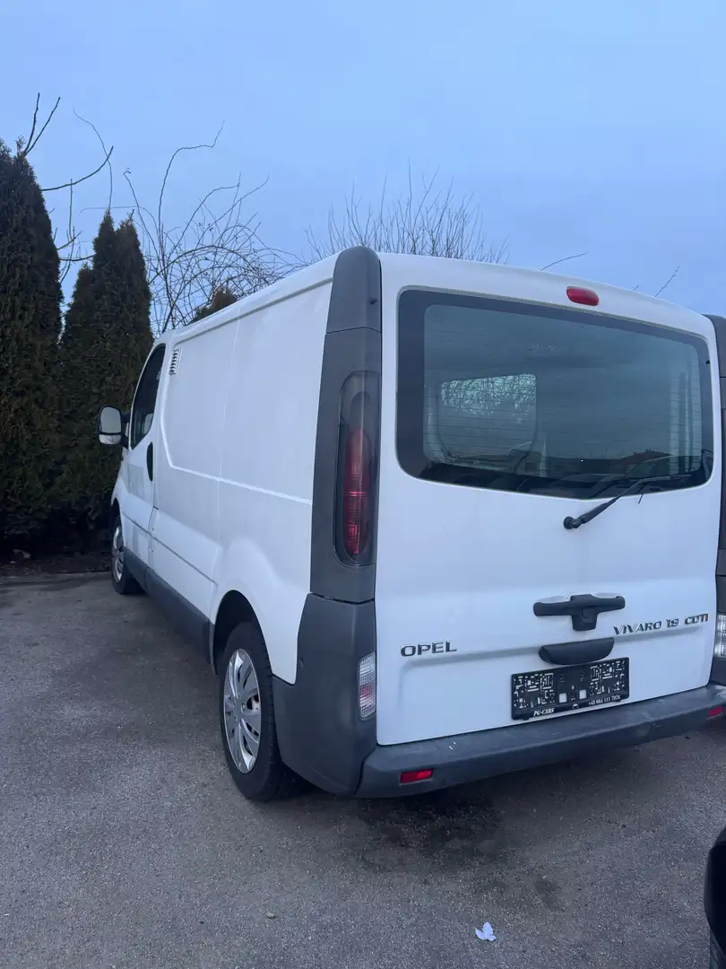 Opel Vivaro Vivaro Tour Flexx-Pack L1H1 1,9 DTI 2,7t Flexx-Pack Weiß - 2