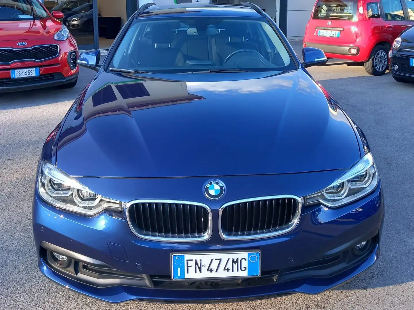 BMW 320 320d Touring eff.dynamics Business Advantage auto Blu/Azzurro - 1