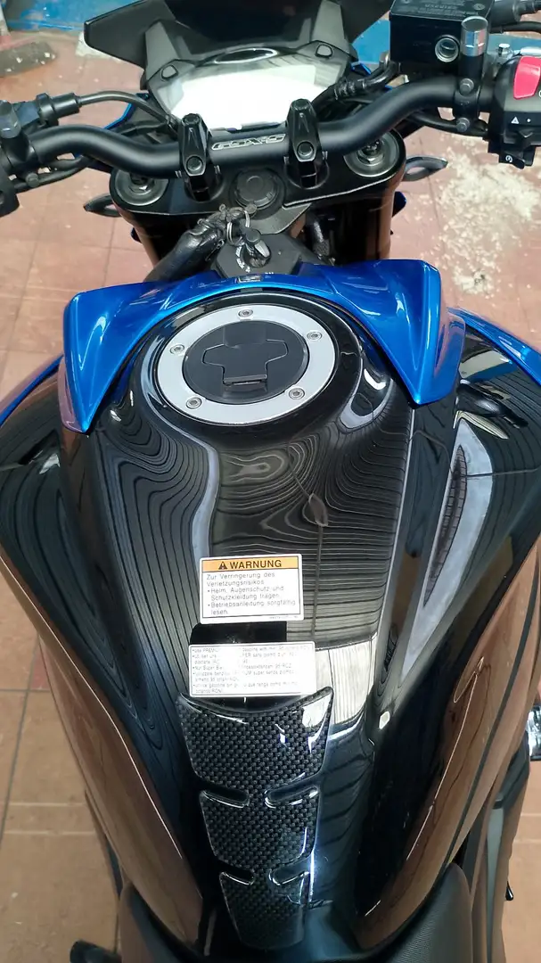 Suzuki GSX-S 750 yugen carbon Bleu - 2