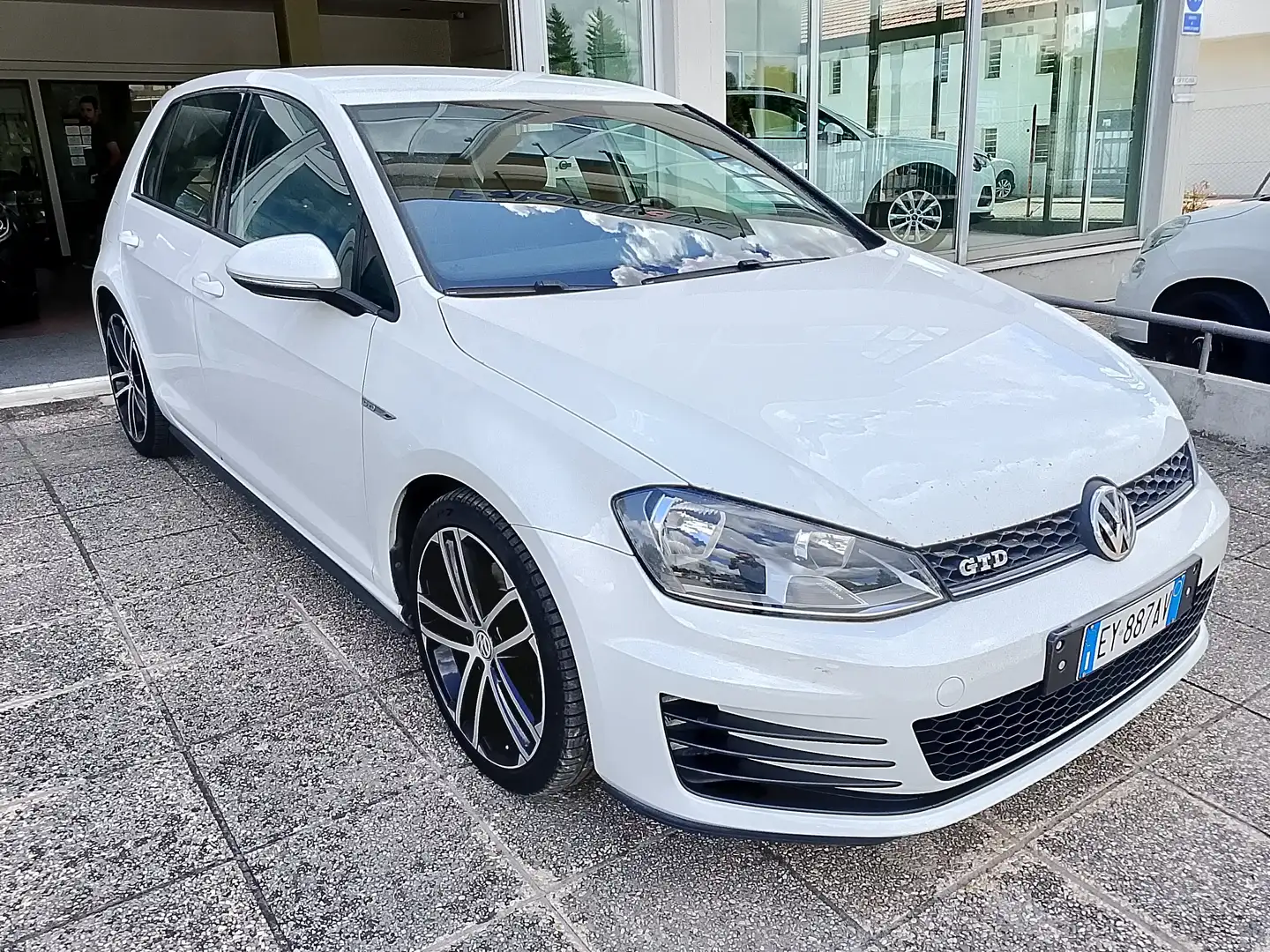 Volkswagen Golf Golf VII 5p 2.0 tdi Gtd Bianco - 2