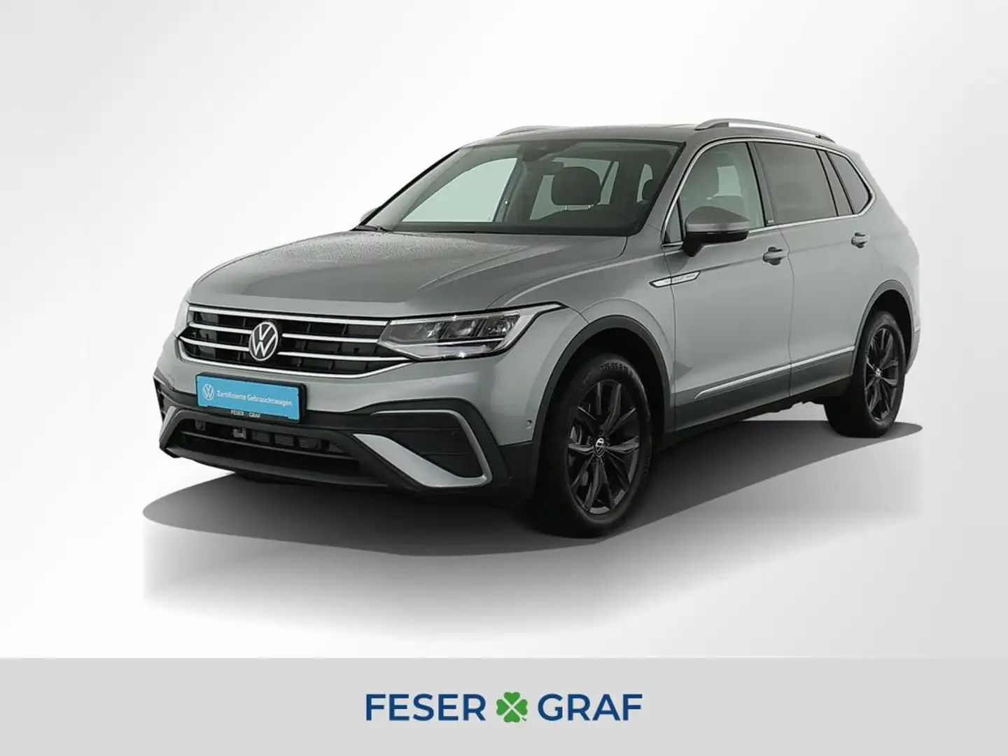Volkswagen Tiguan Allspace MOVE 1.5 TSI DSG Navi AHK Pano StandHz Silber - 1