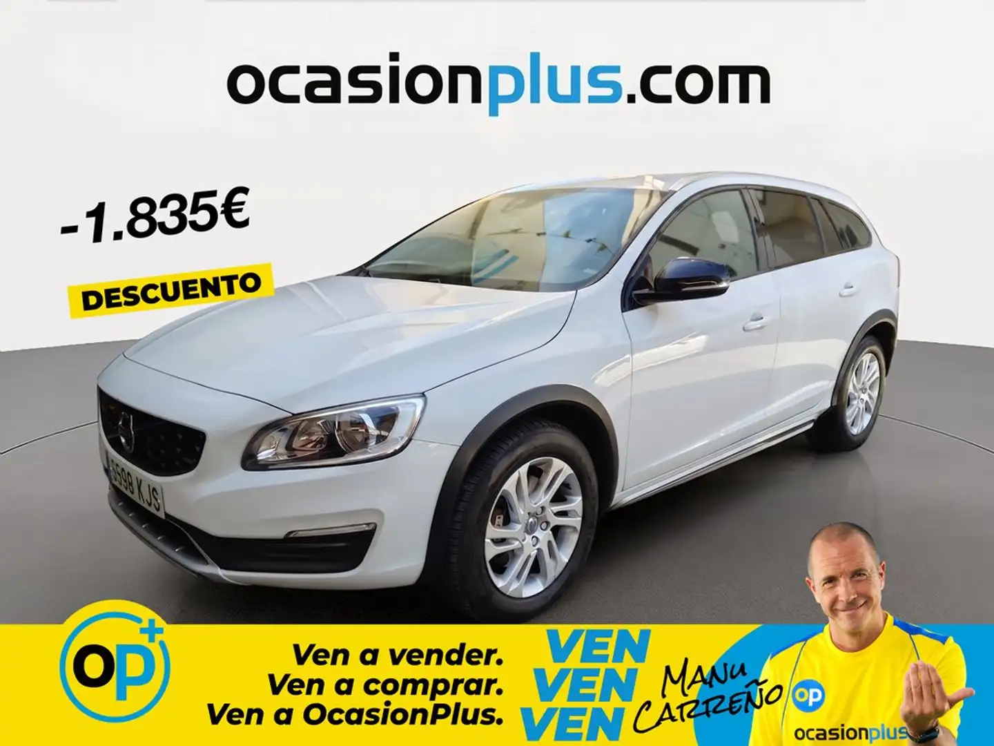 Volvo V60 Cross Country D3 Momentum Blanco - 1