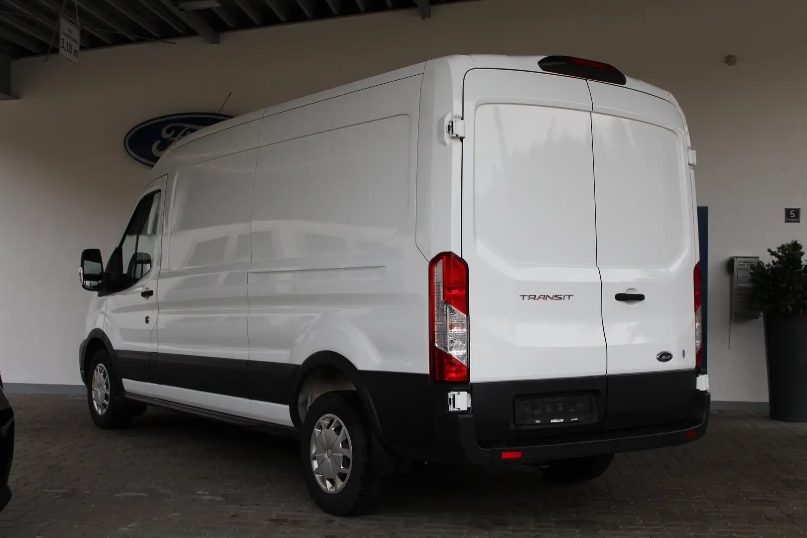Ford Transit 350 L3H3 Klima,USB,BT,DAB,WinPak,LED,Laderaumverkl Blanc - 2