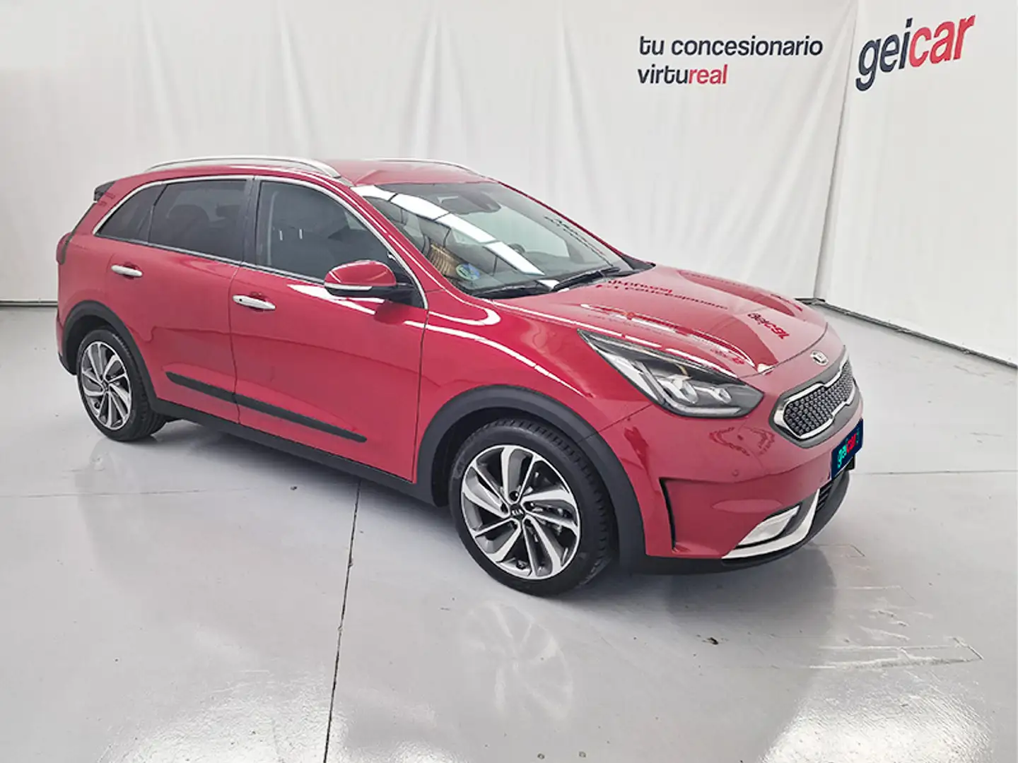 Kia Niro 1.6 HEV Emotion Rojo - 1