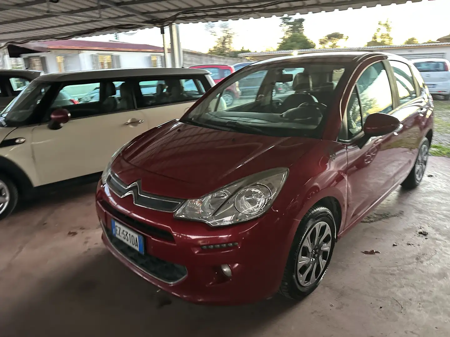 Citroen C3 C3 II 2009 1.6 bluehdi Exclusive 75cv Rosso - 2