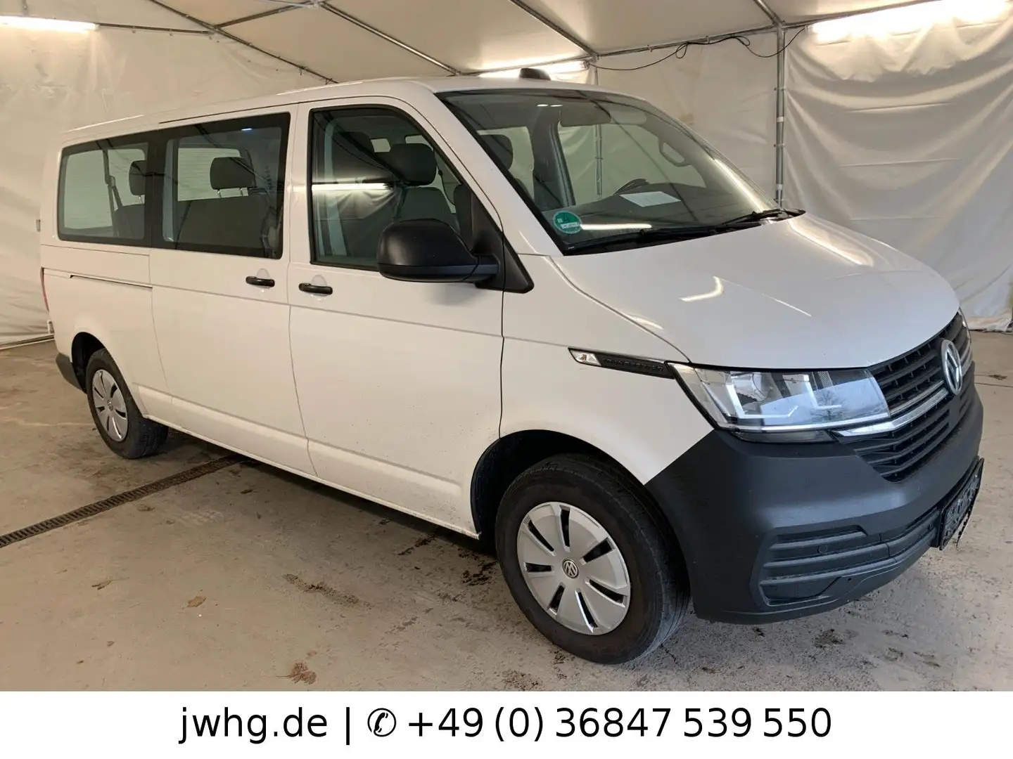 Volkswagen T6 Kombi T6.1 Kombi Lang 8-SITZER/NAVI/LEDER/PDC+/TEMPOMA Weiß - 2