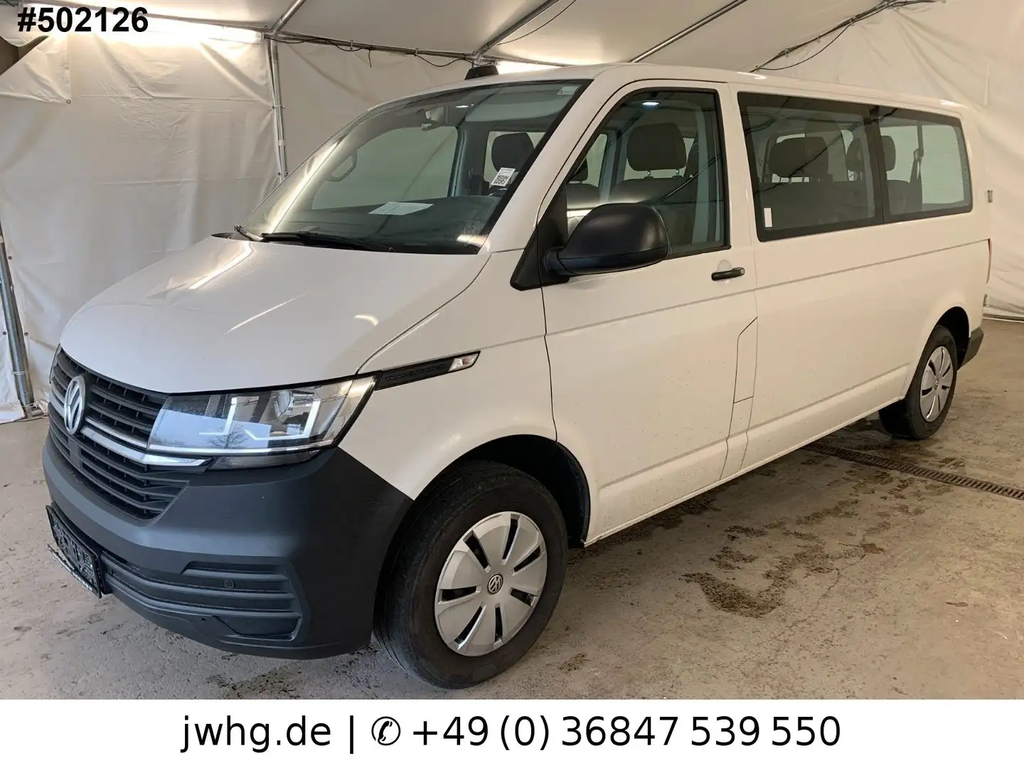 Volkswagen T6 Kombi T6.1 Kombi Lang 8-SITZER/NAVI/LEDER/PDC+/TEMPOMA Weiß - 1