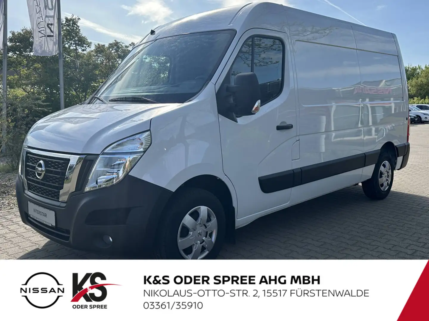 Nissan Interstar KASTEN L2H2 35 DCI135 MT N-CONNECTA 135PS LRB AHZV starr 13p Weiß - 1