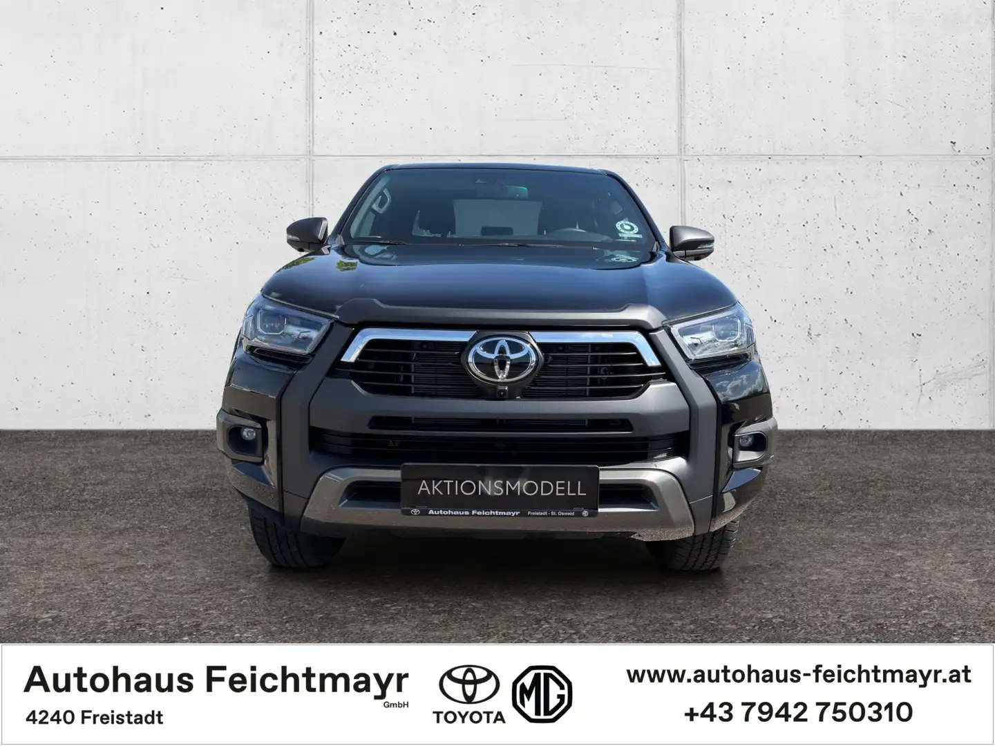 Toyota Hilux DK 2,8 D-4D 4WD /6A. Invincible Mild Hybrid 4t. Schwarz - 2