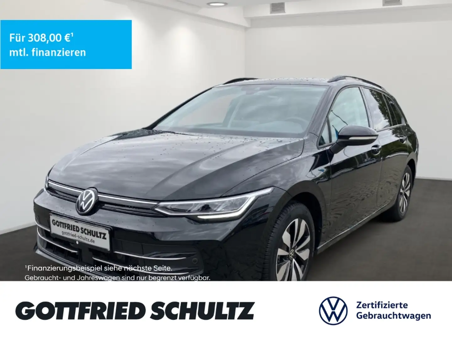 Volkswagen Golf Variant Goal 2.0 TDI DSG AHK GJR Navi Schwarz - 1