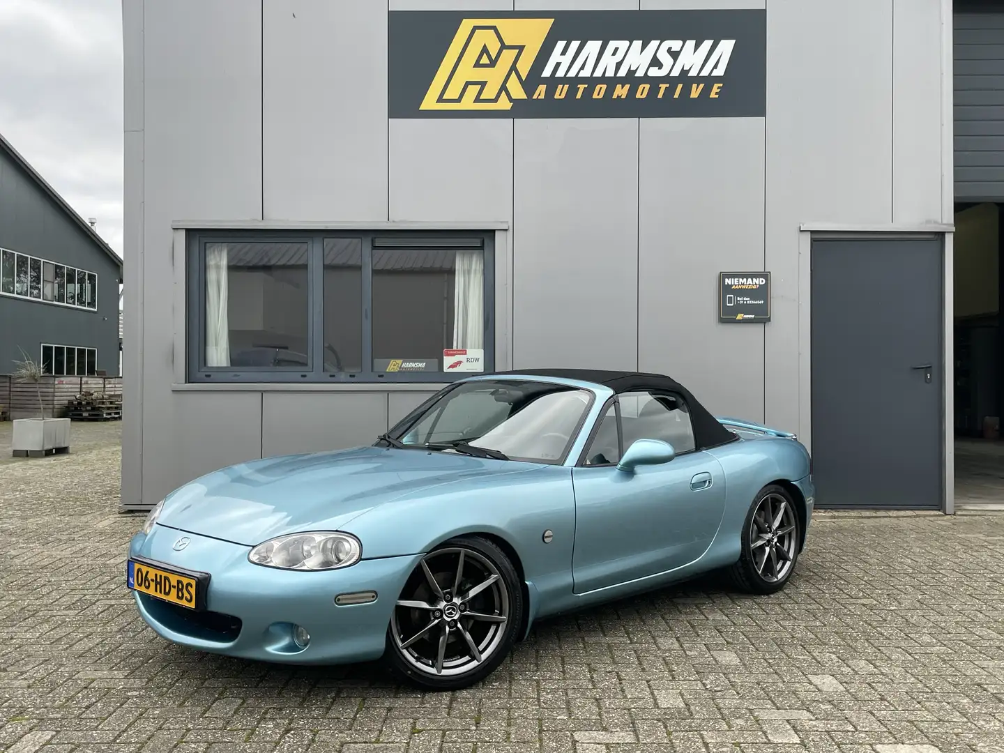 Mazda MX-5 1.8 SVT I Turbo I Orig.NL I Nieuw dak I Zeer mooi Niebieski - 1