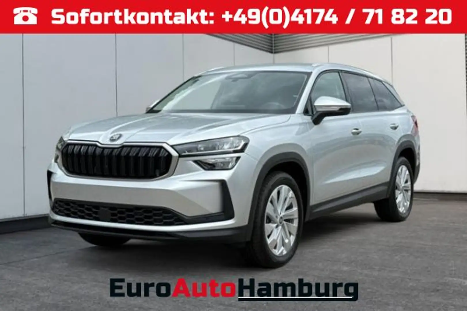 Skoda Kodiaq Selection 4WD+AHK+NAVI+19''ALU+ACC+KAM... Silber - 1