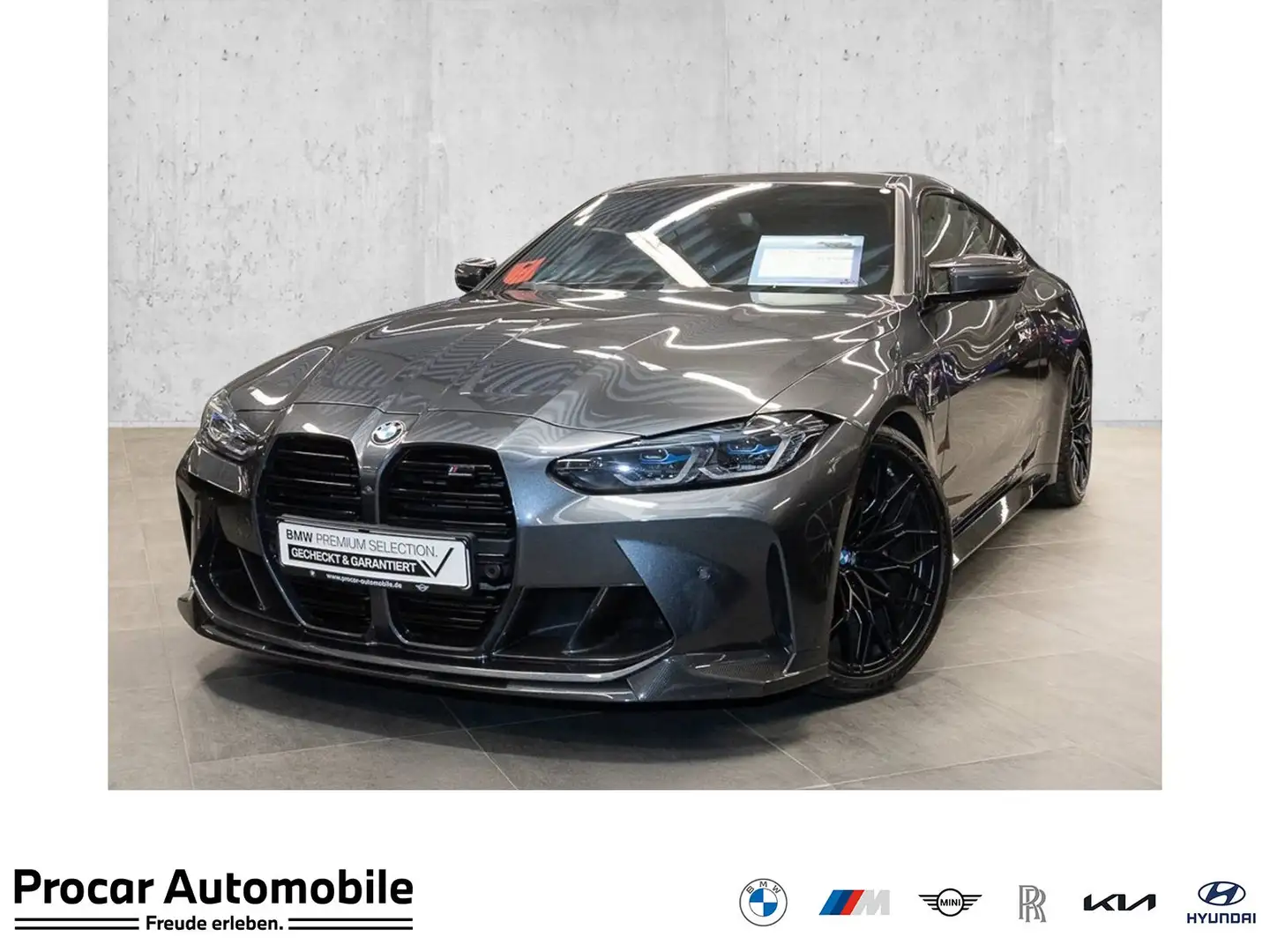 BMW M4 Competition M XDR M Drivers P. HK HiFi DAB Grau - 1