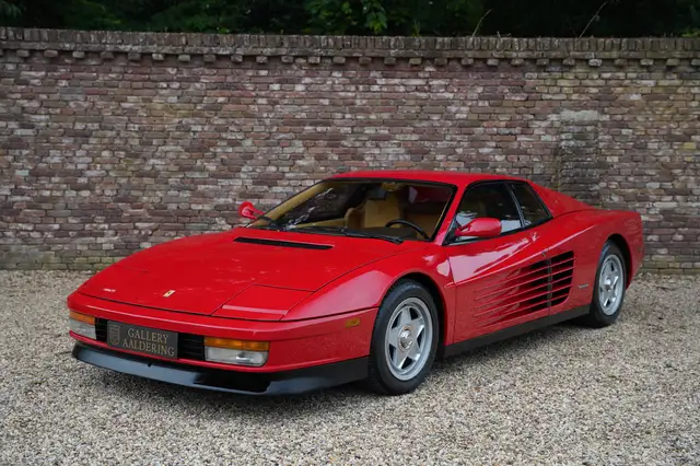 Ferrari Testarossa "Monodado wheels" Signature brown and beige leathe