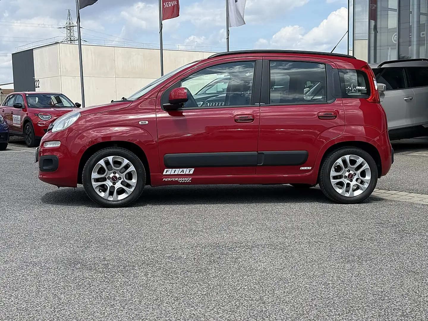 Fiat Panda 1,2 69 Lounge Rot - 2