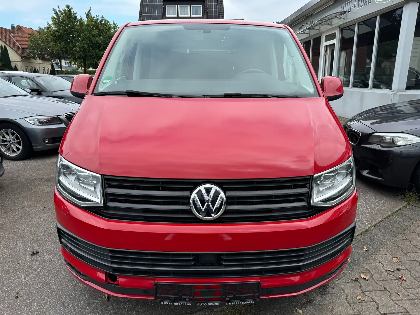 Volkswagen T6 Multivan Generation Six~LED~Teilleder~Bettfunktion~Navi Piros - 2
