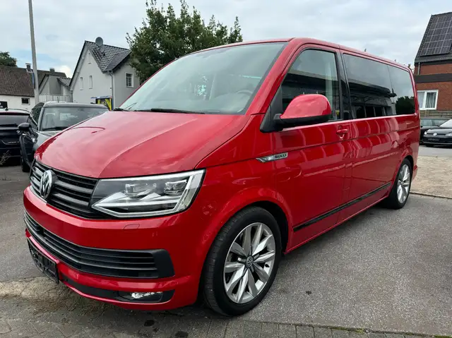 Volkswagen T6 Multivan Generation Six~LED~Teilleder~Bettfunktion~Navi