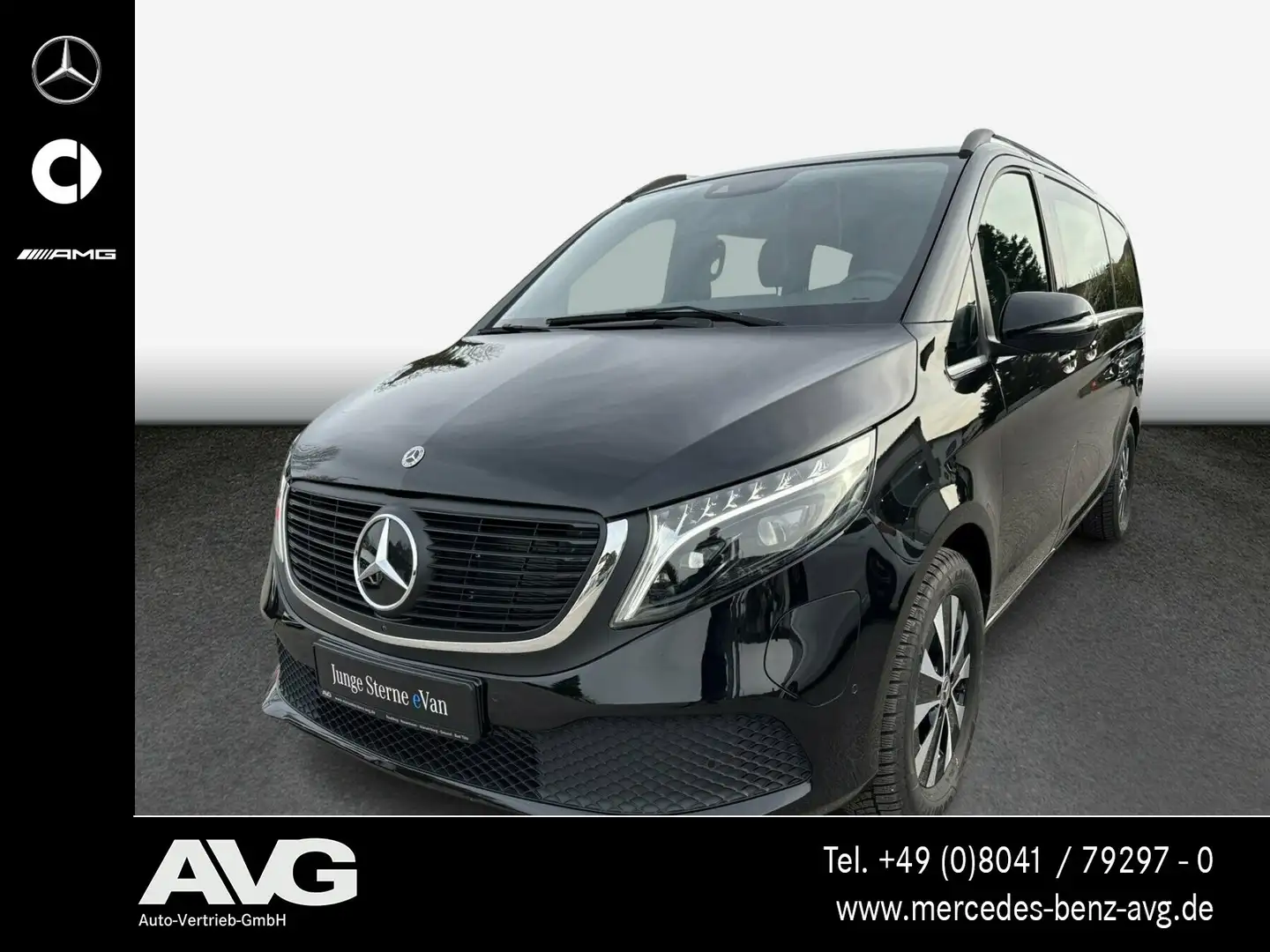 Mercedes-Benz EQV 300 EQV 300 AV/Lang STDHZ 360° NAVI DISTRONIC Schwarz - 1