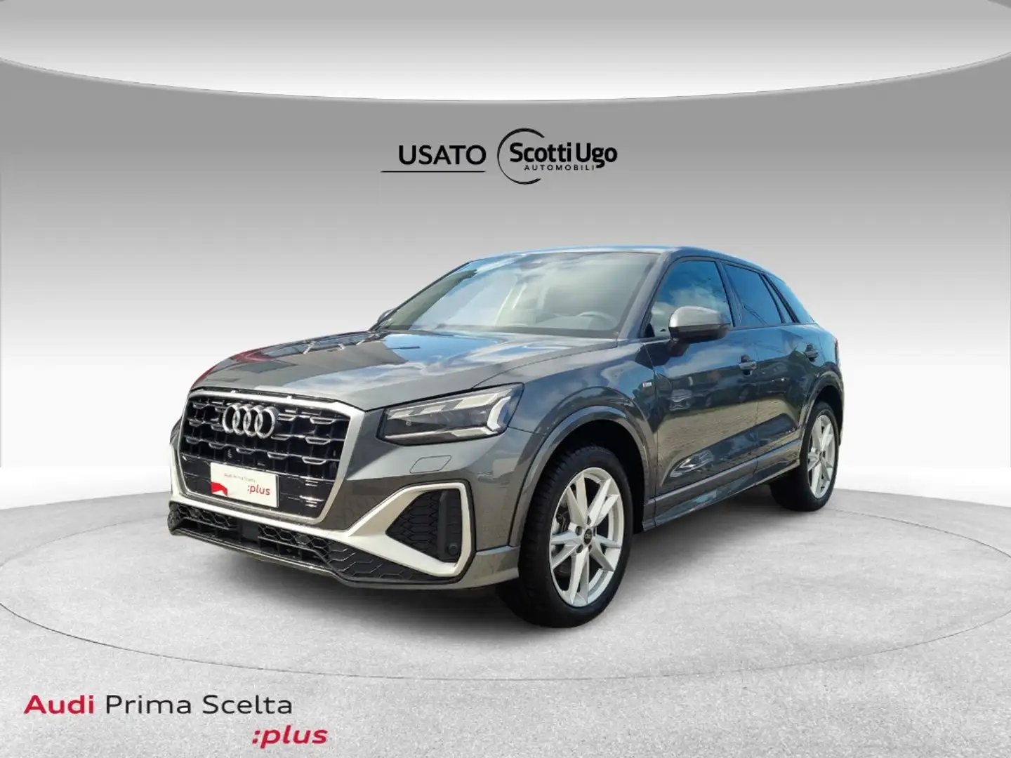 Audi Q2 35 2.0 tdi S line edition s-tronic Grigio - 1