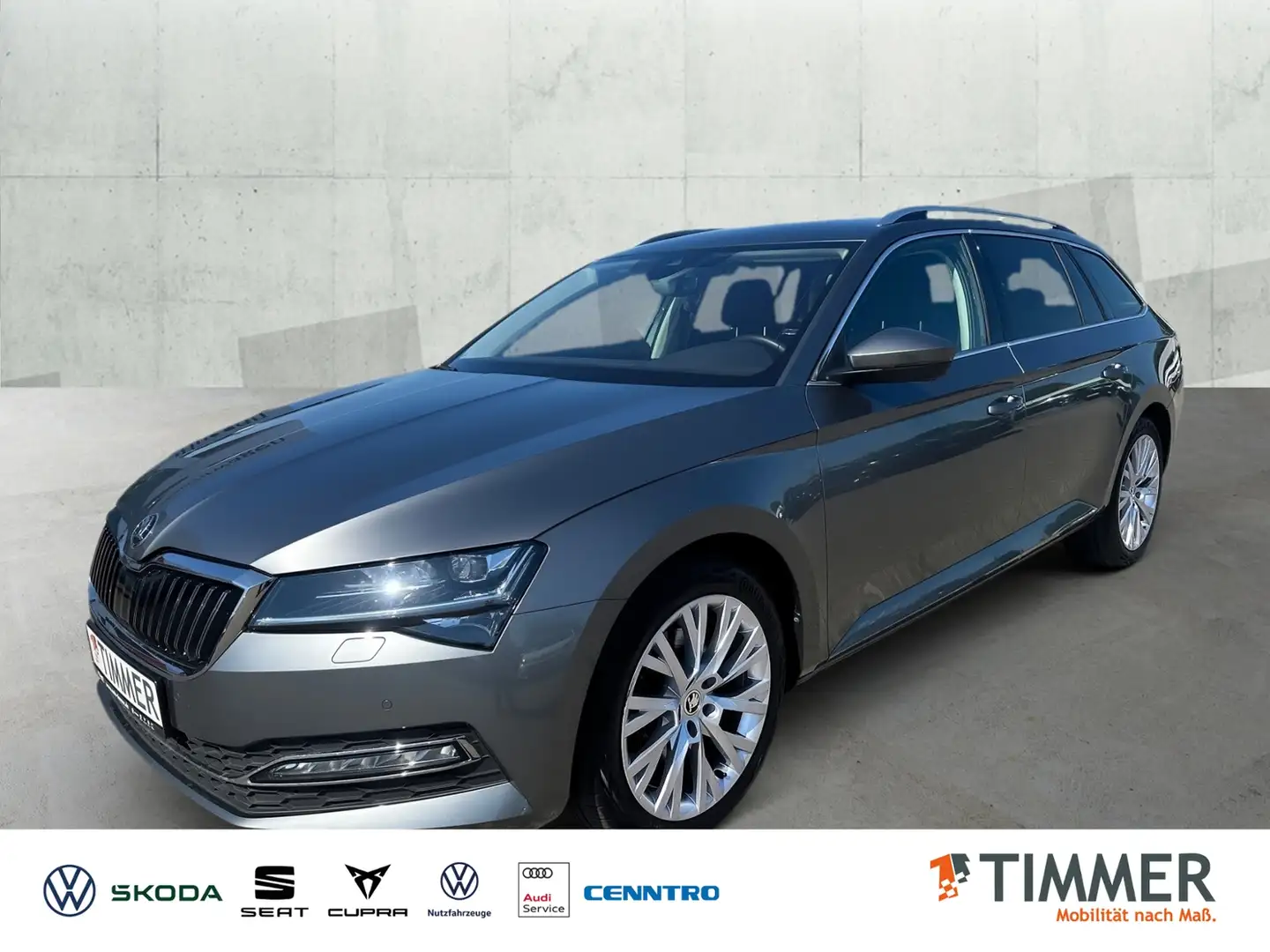 Skoda Superb Combi 2.0 TDI DSG STYLE *AHK *MATRIX *ACC *VIRTUA Gris - 1