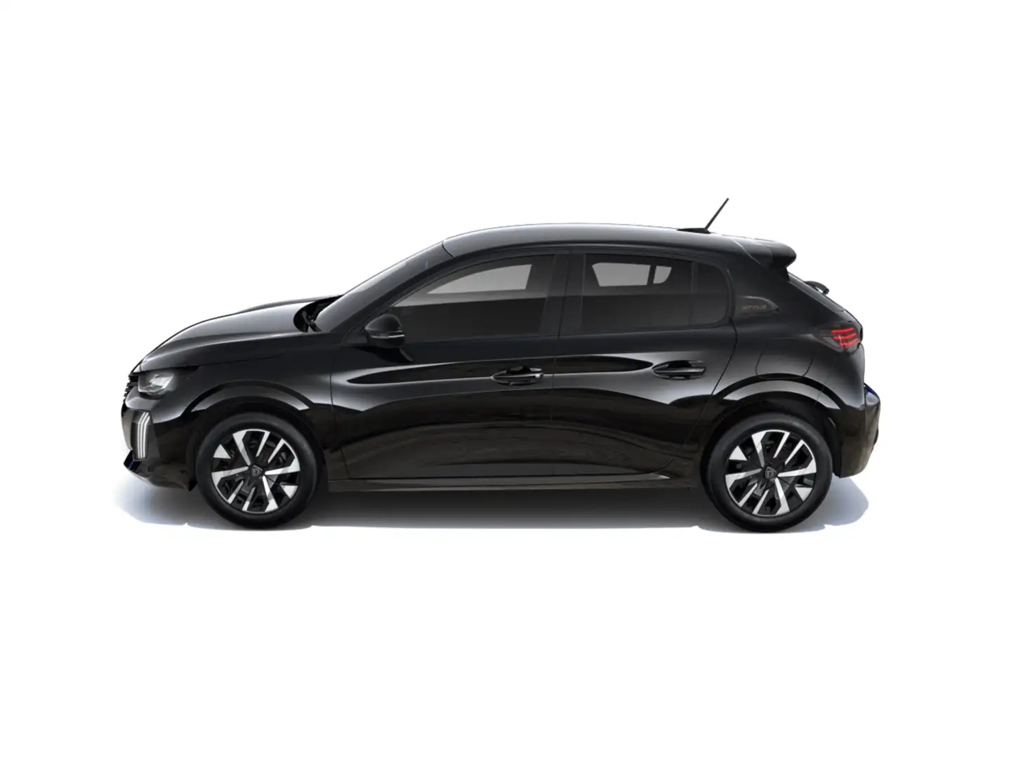 Peugeot 208 Style | Dashboard en deurpanelen in kunststof met Zwart - 2