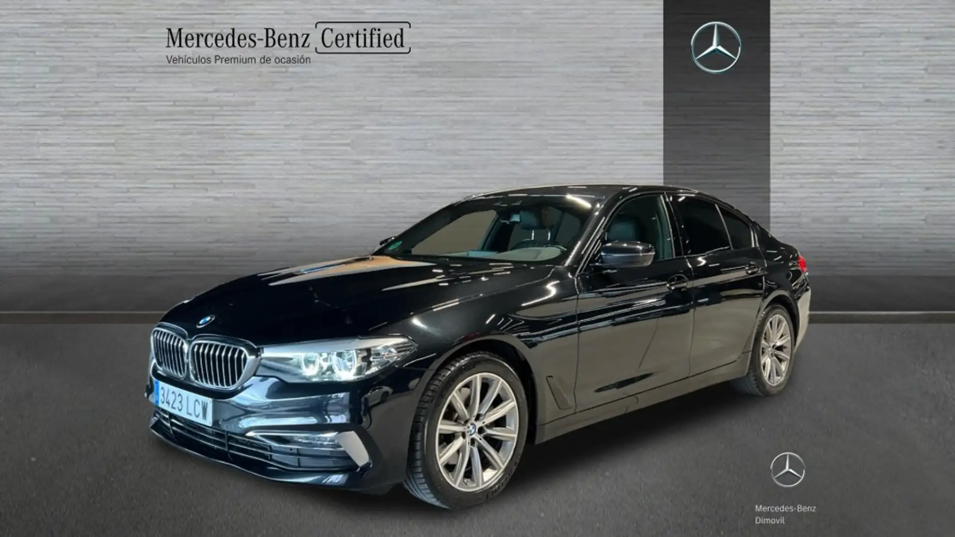 BMW 520 520dA Negro - 1