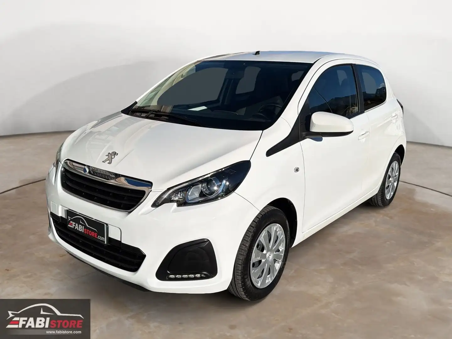 Peugeot 108 1.0 VTi 72 Cv Active 5 Porte - LED, Bluetooth, Cl Blanc - 2