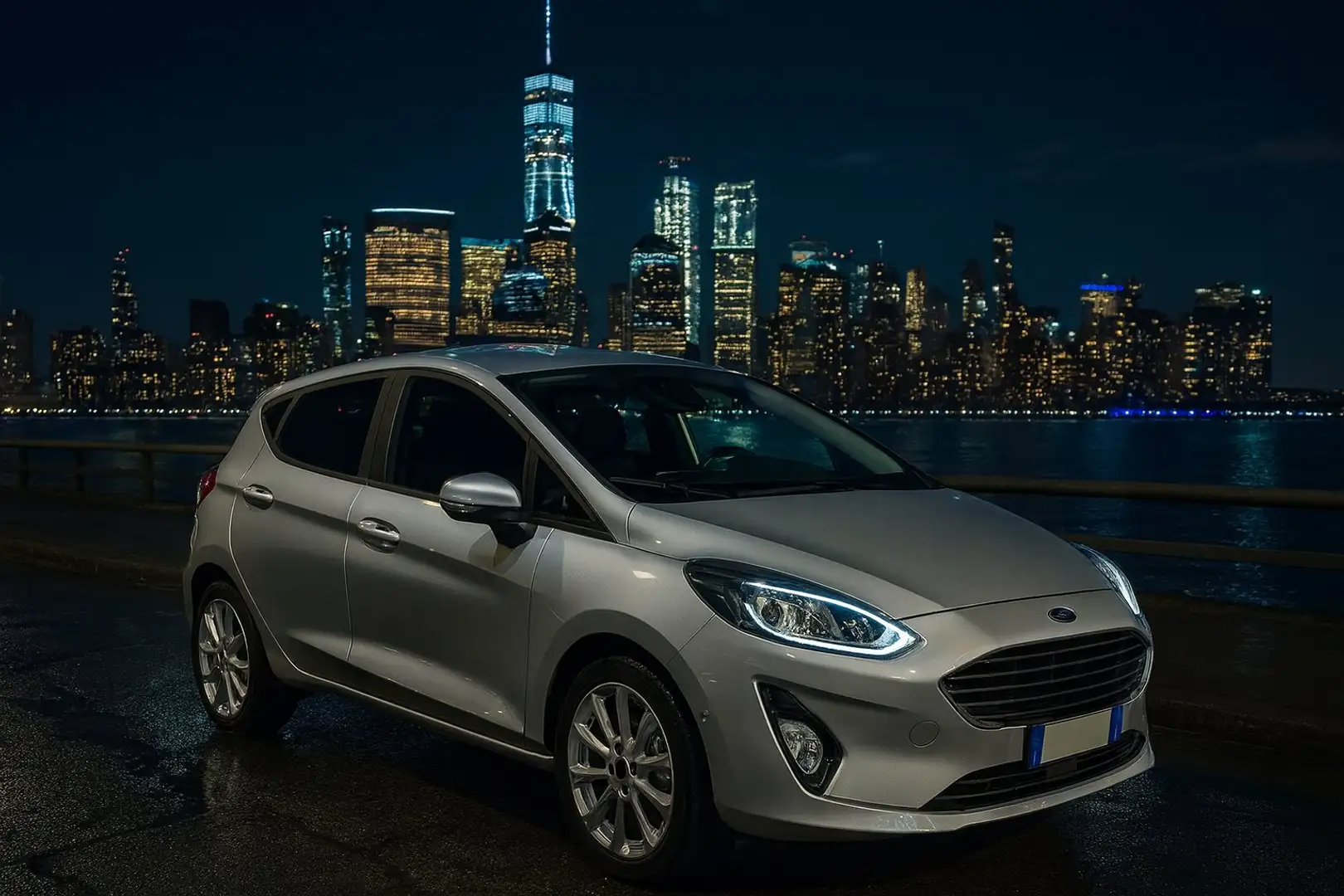 Ford Fiesta Fiesta VII 1.0 ecoboost hybrid 125cv TITANIUM Argento - 1