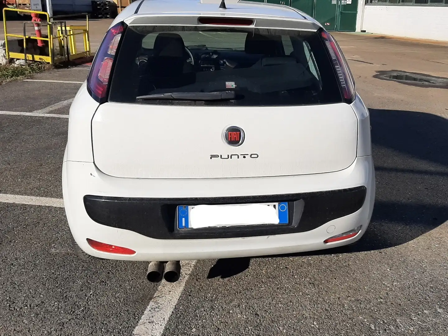 Fiat Punto Evo 3p 1.3 mjt Active s&s 75cv Bianco - 2
