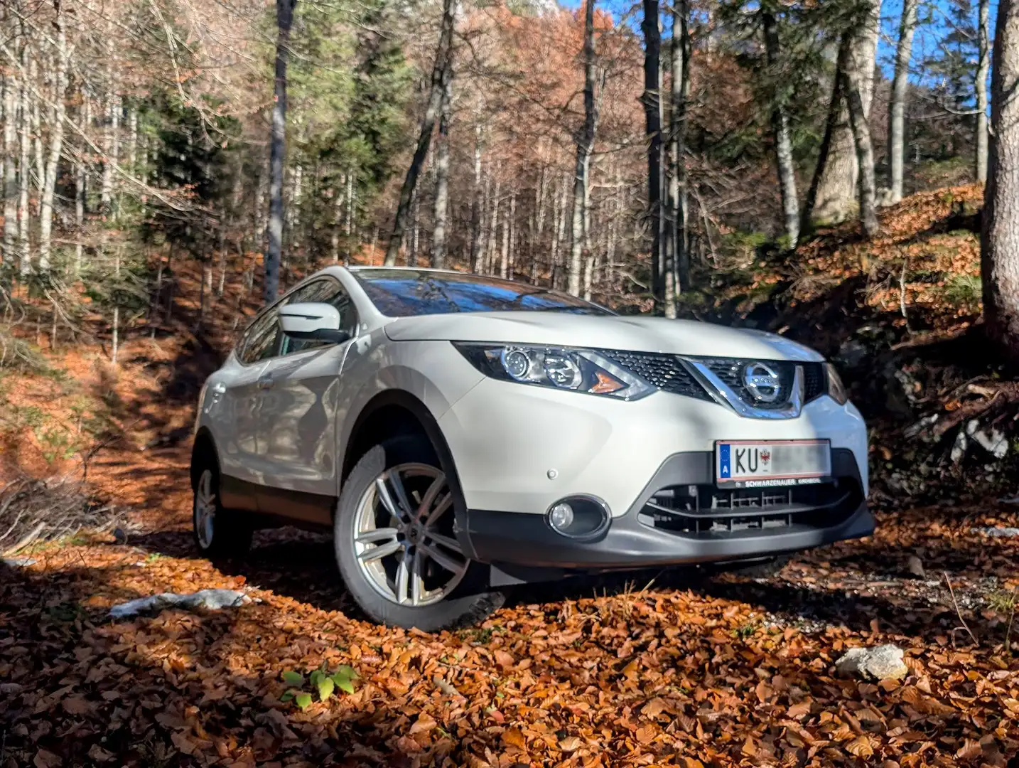 Nissan Qashqai Qashqai 1,6 dCi Tekna ALL-MODE 4x4i Tekna Weiß - 1