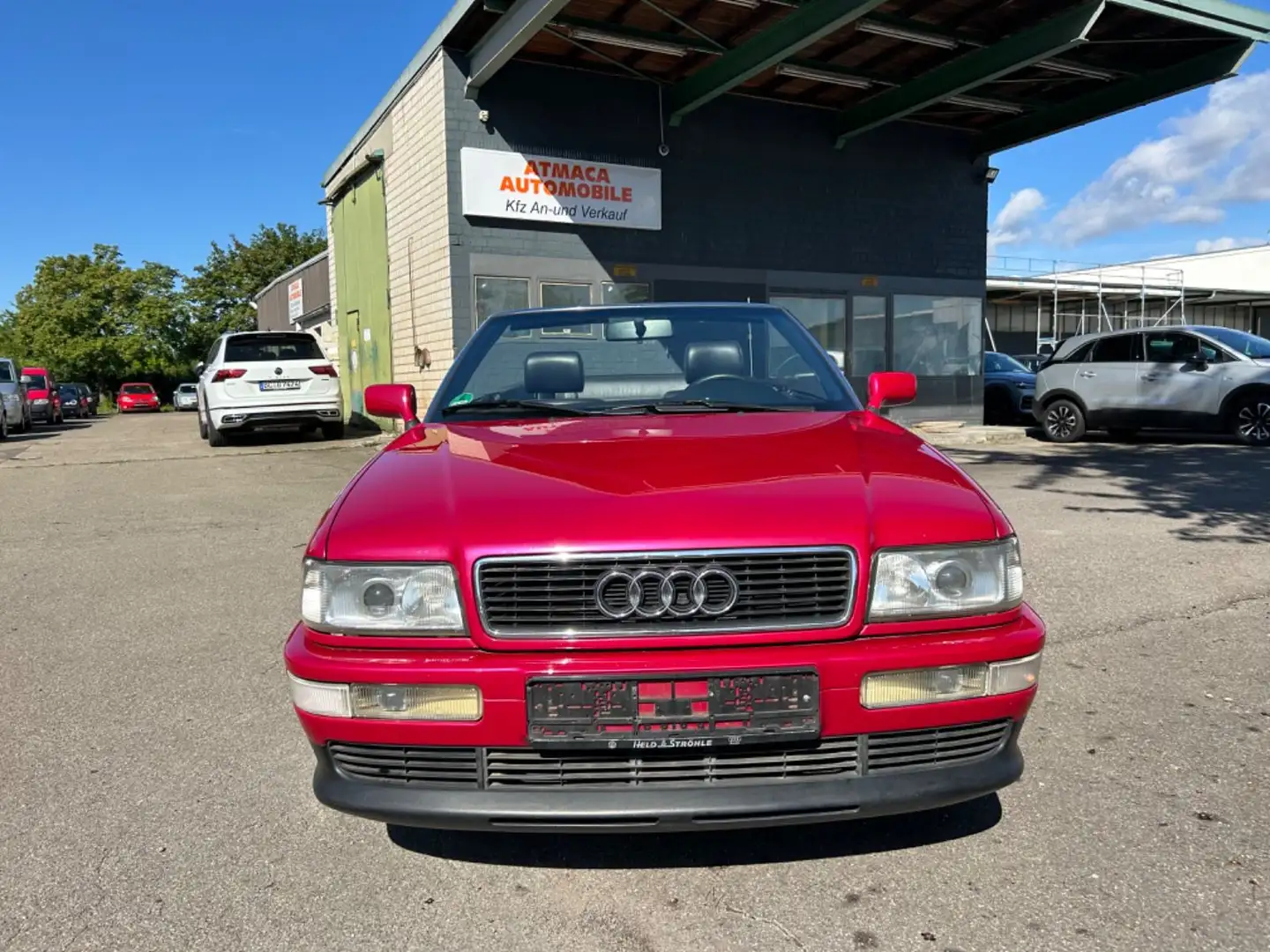 Audi 80 Cabrio Rouge - 2