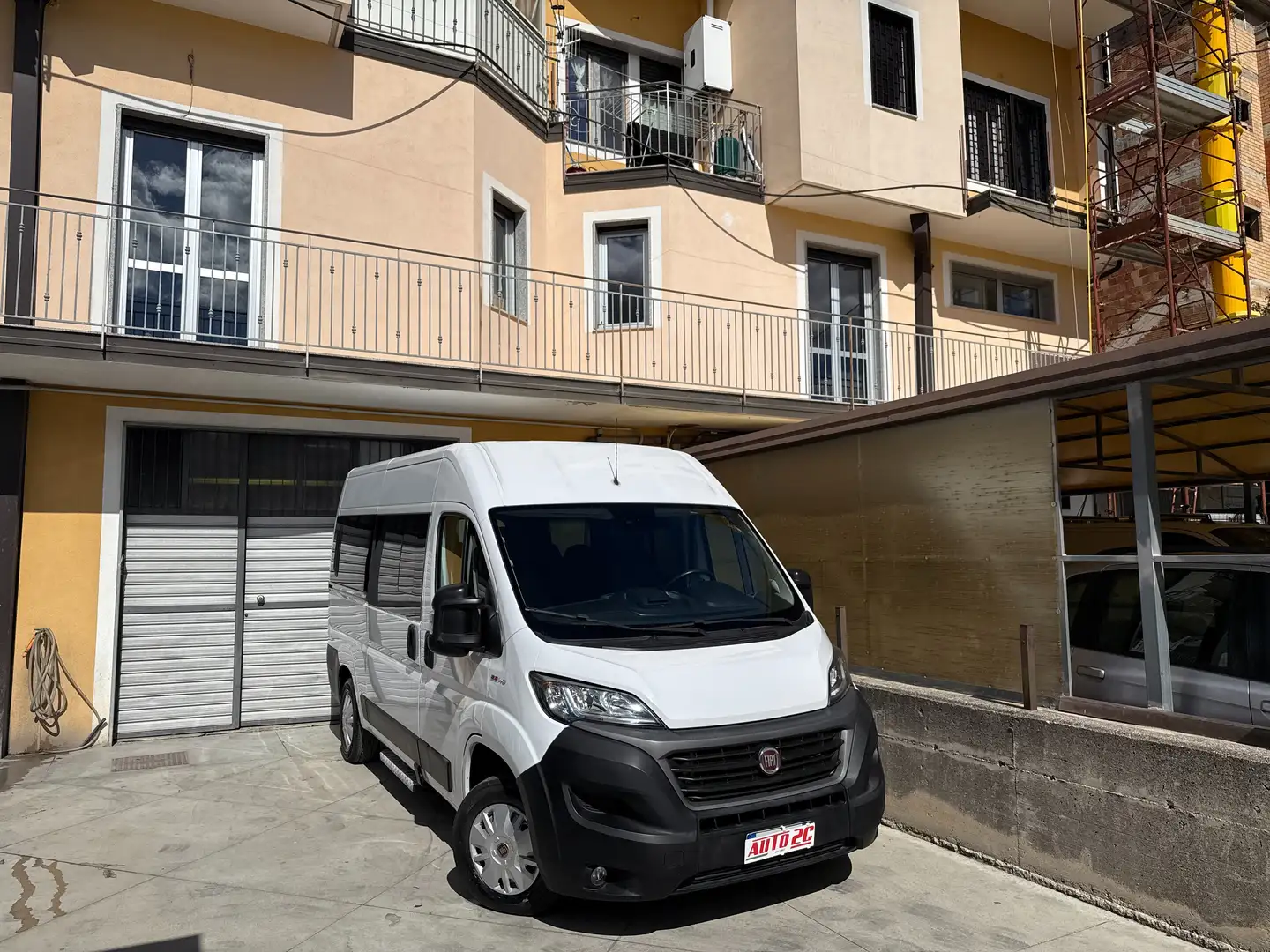 Fiat Ducato 2.3 MJT 140Cv 9 POSTI PANORAMA L2 H2 PULMINO Bianco - 1