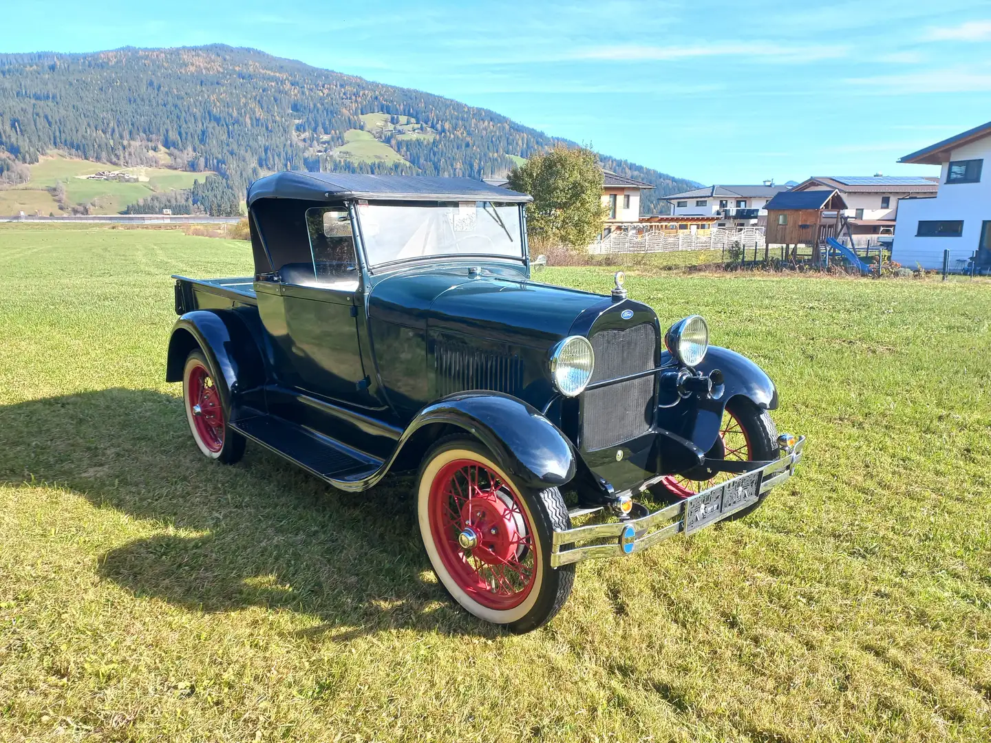 Ford Ford A Pick up Roadster Verde - 1