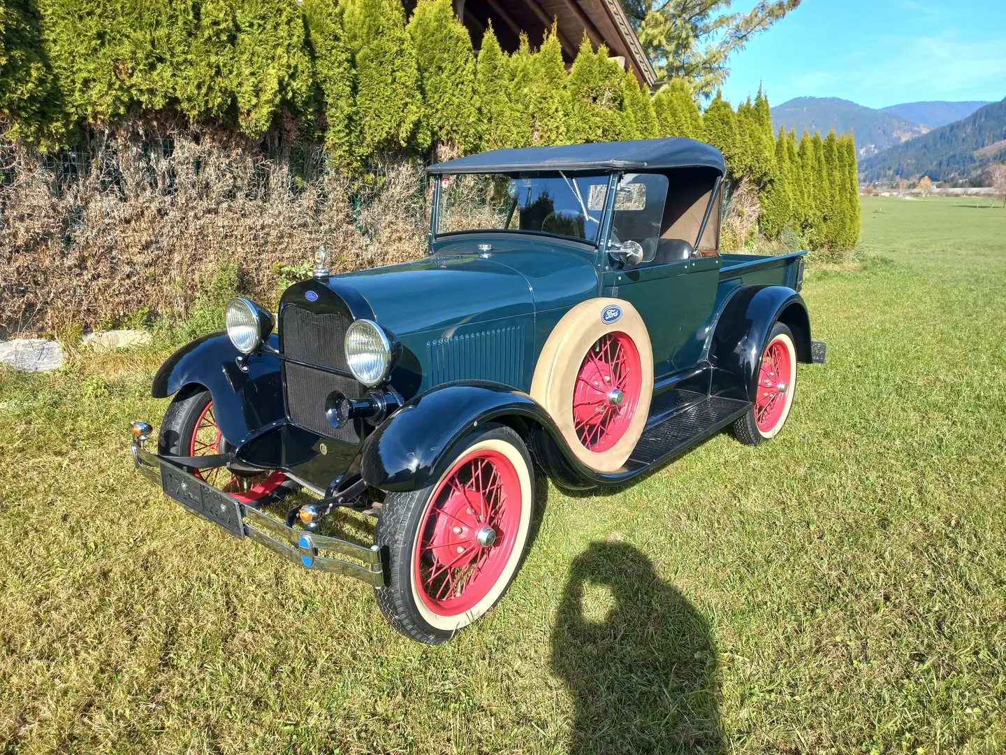 Ford Ford A Pick up Roadster Verde - 2