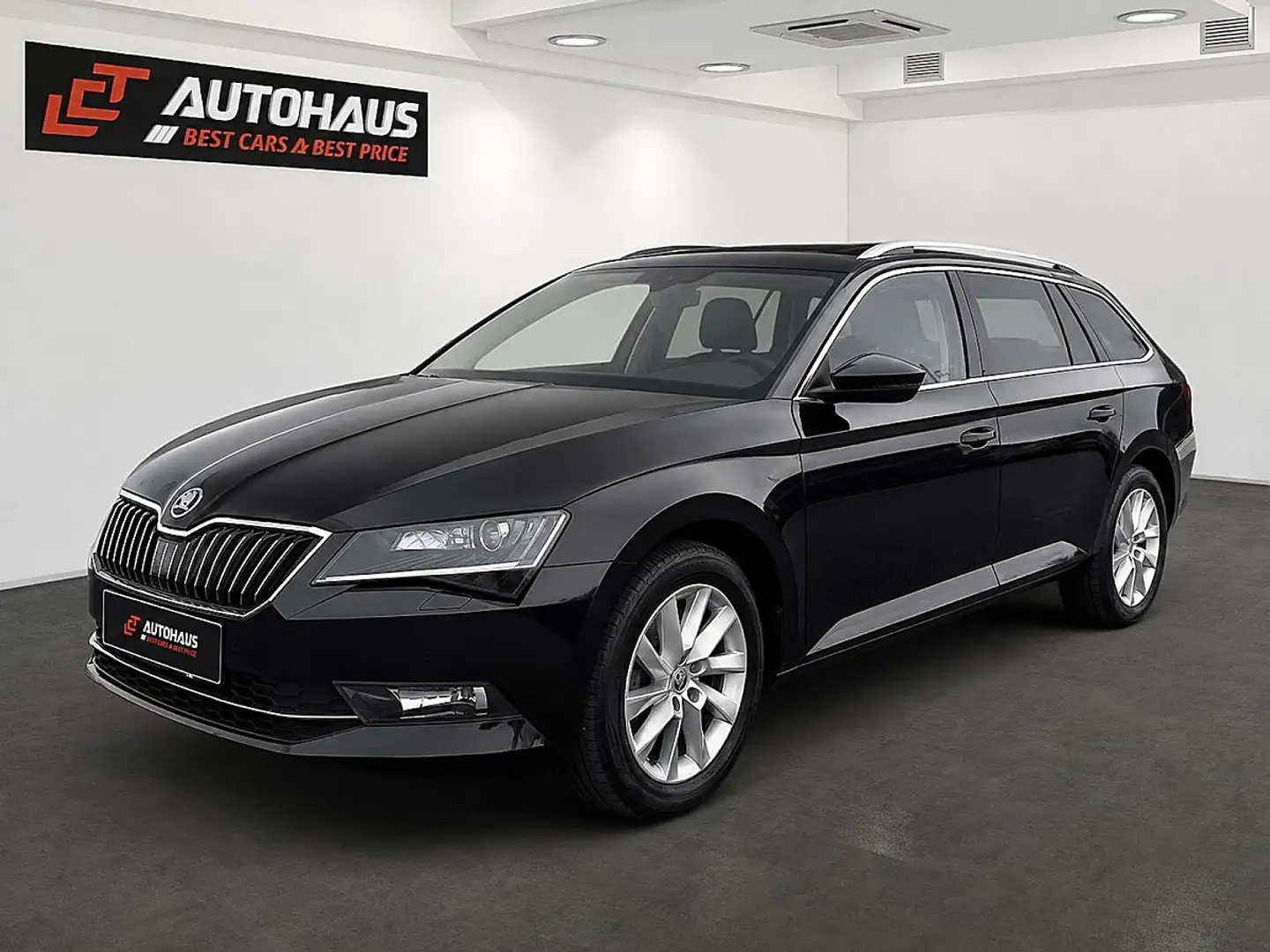 Skoda Superb Kombi 2,0 TDI Style DSG | 1.BESITZ | PICKERL BI... Schwarz - 1