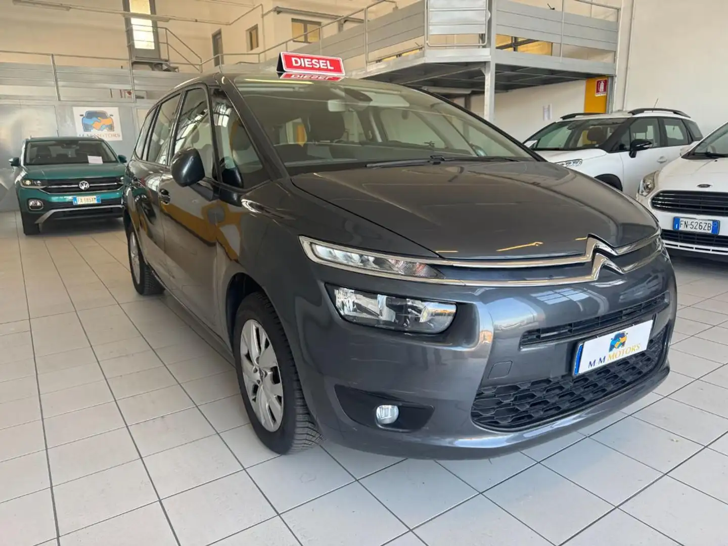 Citroen C4 Picasso BlueHDi 120 S&S Exclusive 7 POSTI Gris - 1