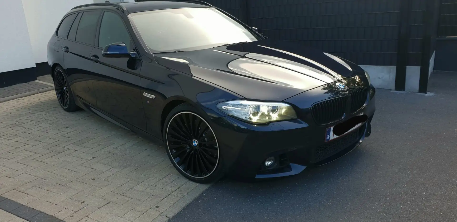 BMW 535 Touring 535i Zwart - 2