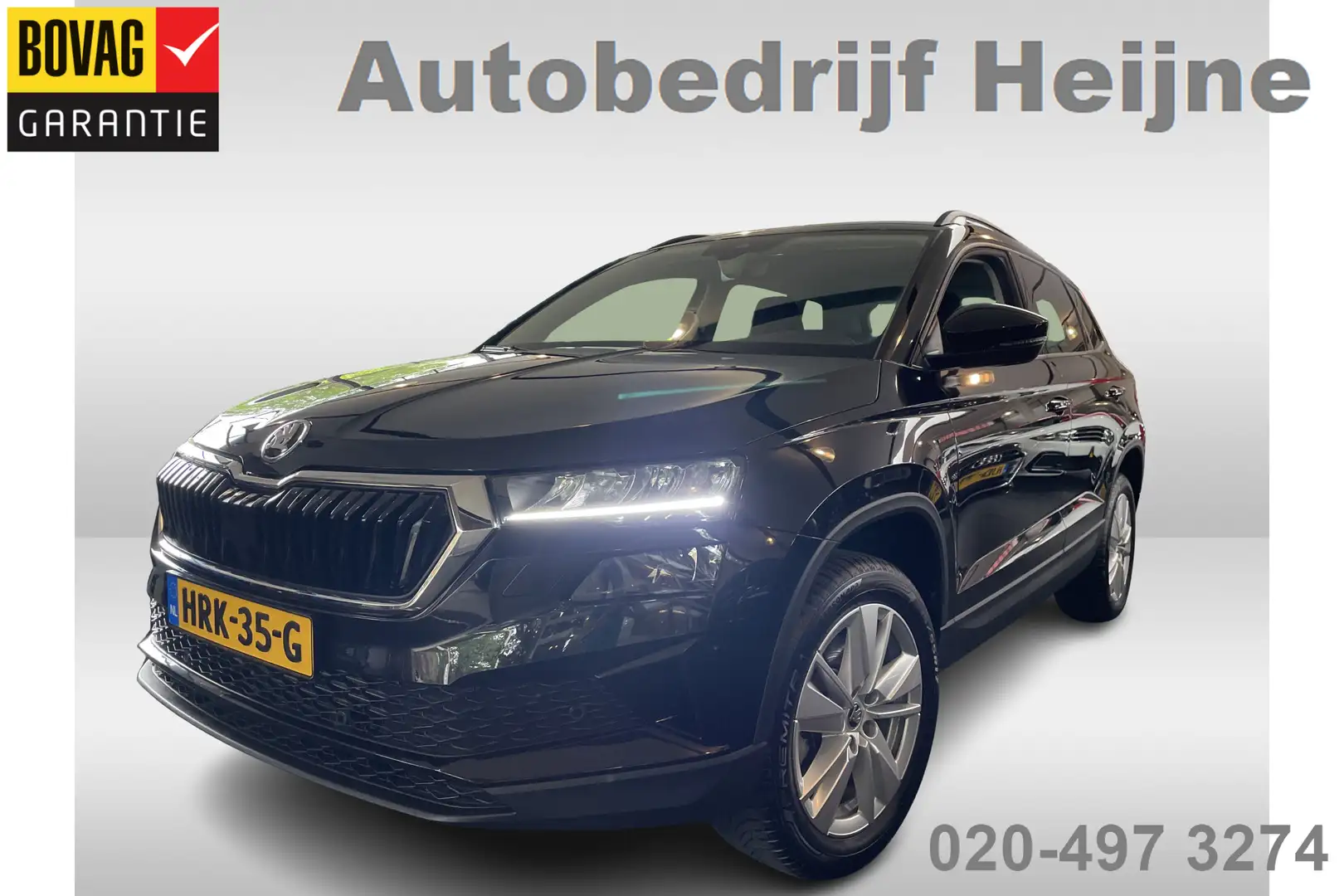 Skoda Karoq 1.5 TSI ACT 150PK DSG ELEGANCE VIRTUAL/CAMERA/CARP Zwart - 1
