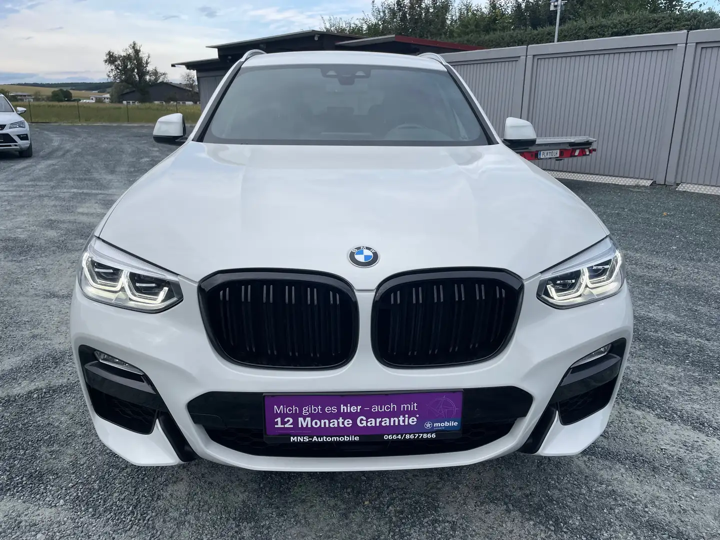 BMW X3 M xDrive 20d Sport Aut. Navigation LED Teilleder Bílá - 2