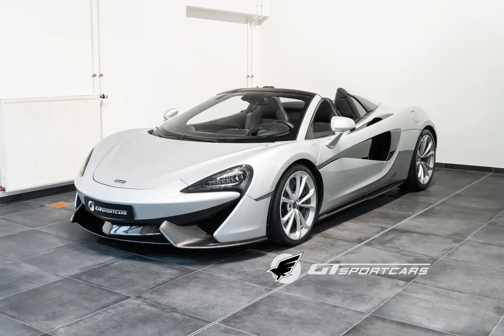McLaren 570S Spider MSO Auspuff Silber - 1