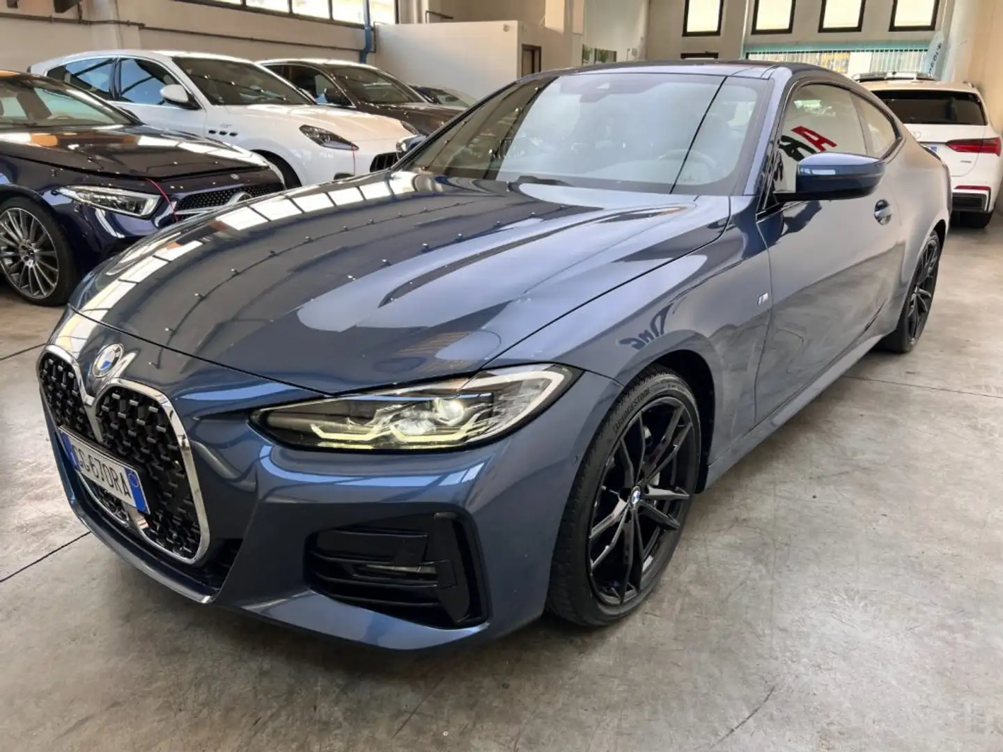 BMW 430 i Coupé Msport Bleu - 2