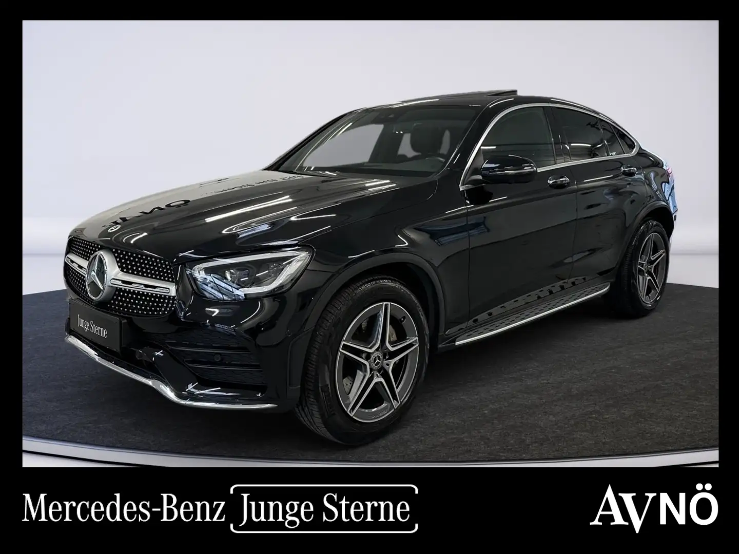 Mercedes-Benz GLC 220 d 4M C AMG LINE MULTIBEAM LED HB SD AHK Schwarz - 1