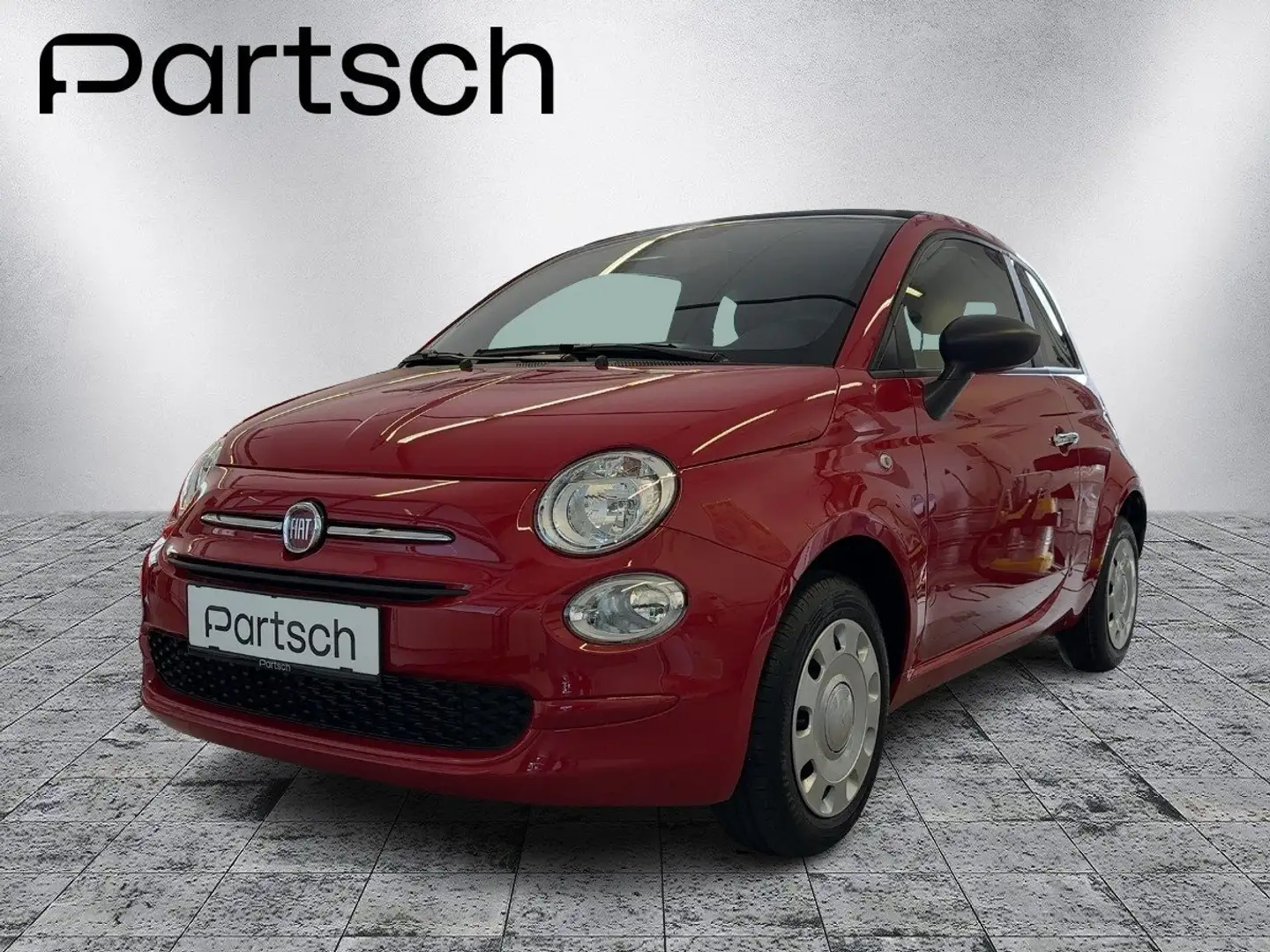 Fiat 500C Hybrid 70 Klima & Sound CABRIO Rouge - 1