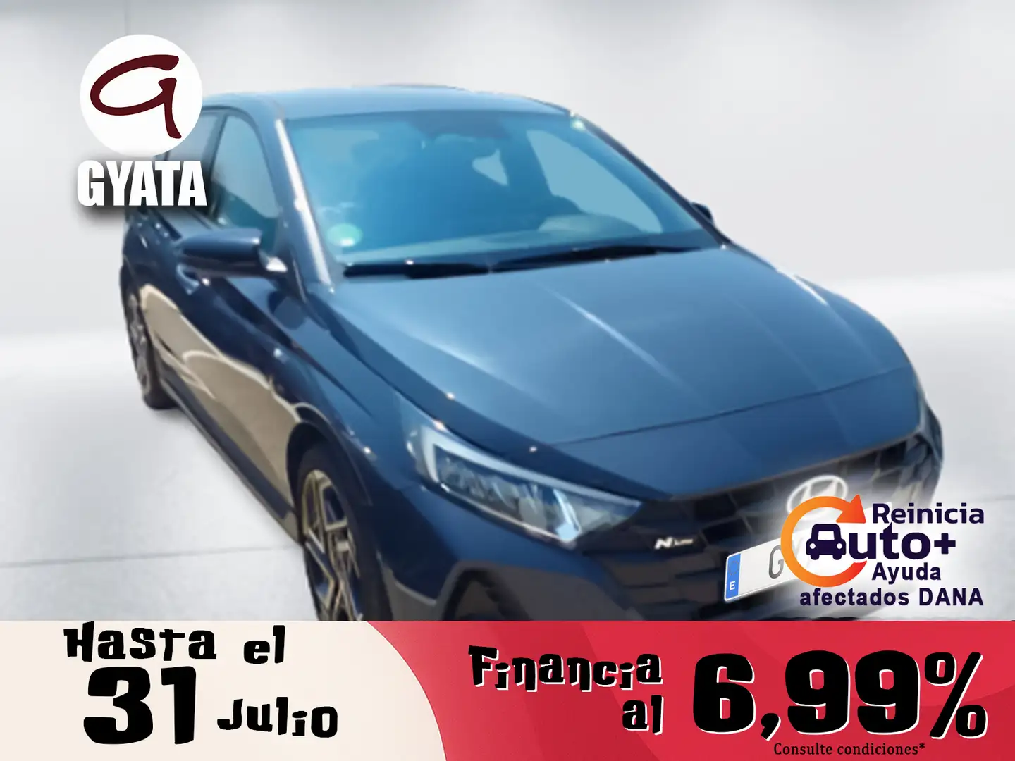 Hyundai i20 1.2 MPI N Line Gris - 1