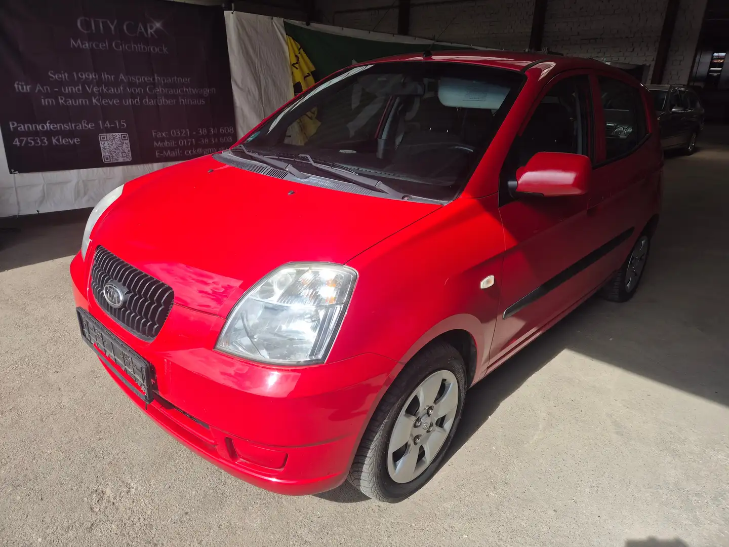 Kia Picanto Picanto 1.1 LX mit HU 08/27 und LPG Rot - 1