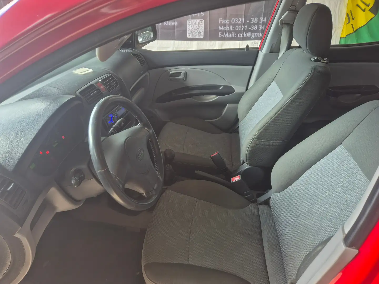 Kia Picanto Picanto 1.1 LX mit HU 08/27 und LPG Rot - 2