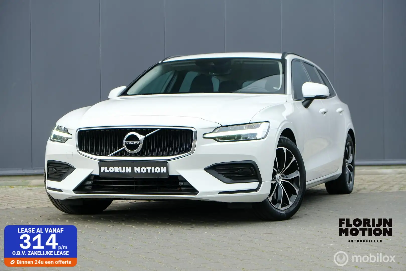 Volvo V60 2.0 B3 Business Pro | Trekhaak | Camera | Adaptiev Blanc - 1